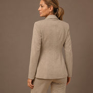 Maryley Abbigliamento Giacca monopetto in Galles elasticizzato 