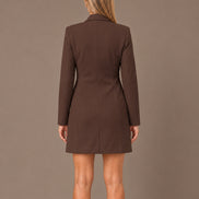 Maryley Abbigliamento Abito robe manteau doppiopetto 