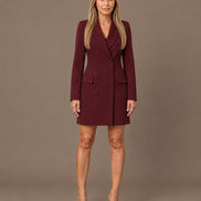 Maryley Abbigliamento Abito robe manteau doppiopetto 