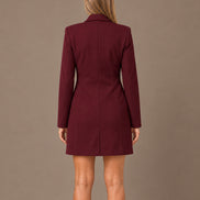 Maryley Abbigliamento Abito robe manteau doppiopetto 