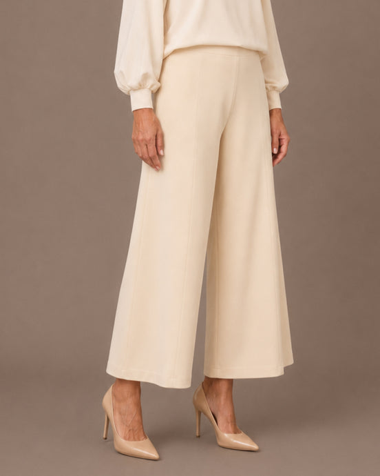 Maryley Abbigliamento Pantalone svasato in punto Milano 