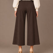 Maryley Abbigliamento Pantalone svasato in punto Milano 