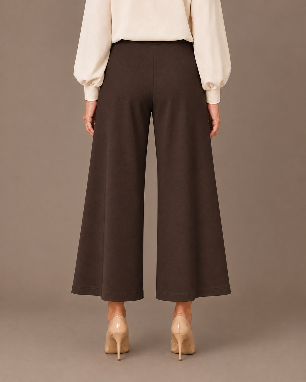 Maryley Abbigliamento Pantalone svasato in punto Milano 