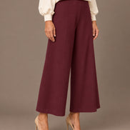Maryley Abbigliamento Pantalone svasato in punto Milano 