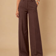 Maryley Abbigliamento Pantalone palazzo con tasche alla francese 