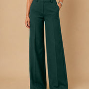 Maryley Abbigliamento Pantalone palazzo con tasche alla francese 