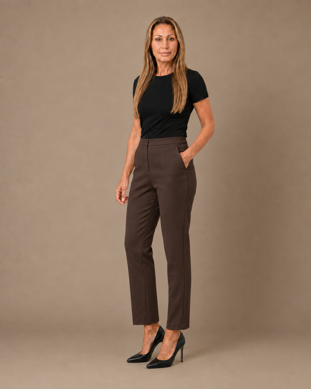 Maryley Abbigliamento Pantalone dritto in punto Milano 