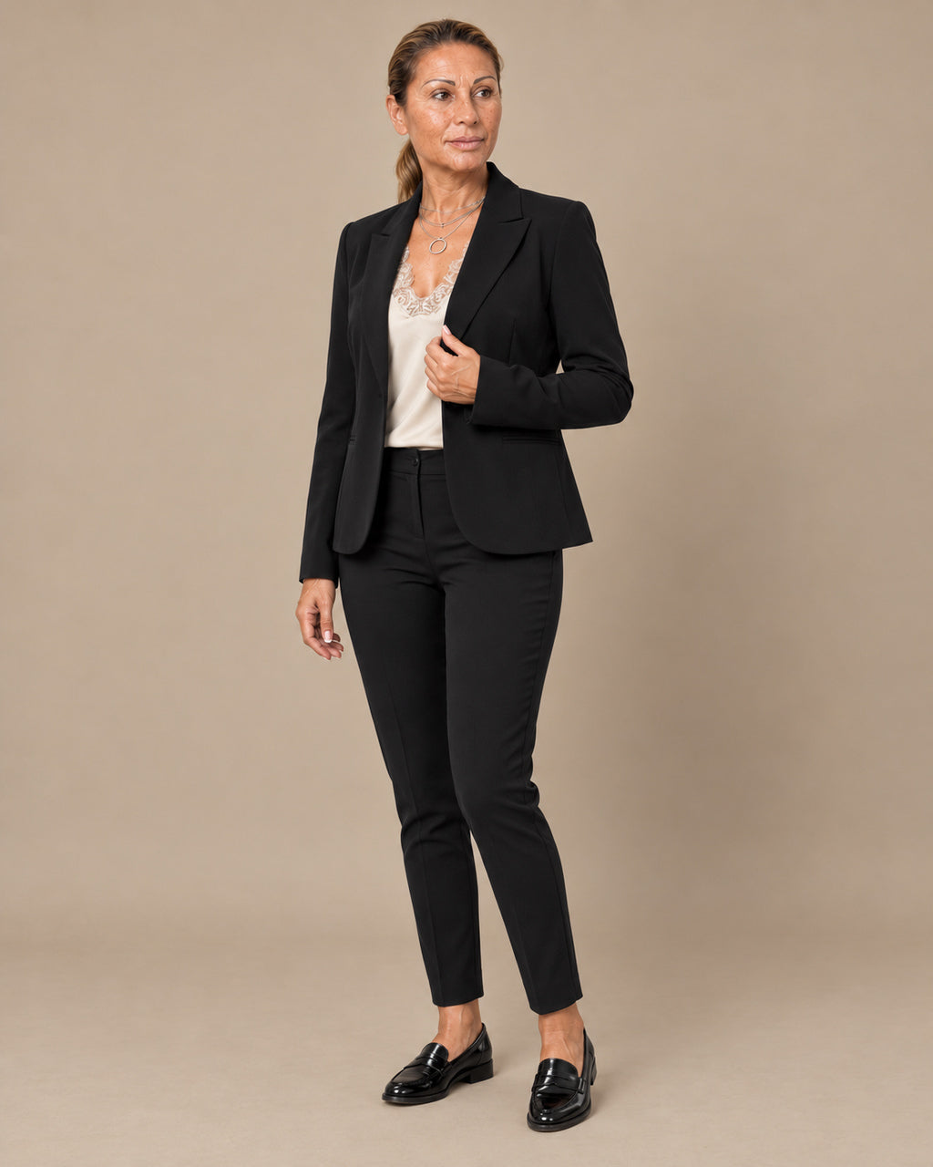Maryley Abbigliamento Pantalone a sigaretta alla caviglia 