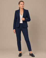 Pantalone a sigaretta alla caviglia Maryley Blu