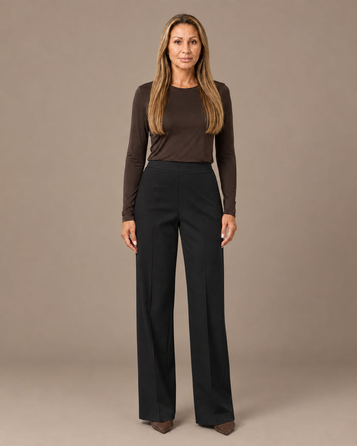 Maryley Abbigliamento Pantalone palazzo in punto Milano 