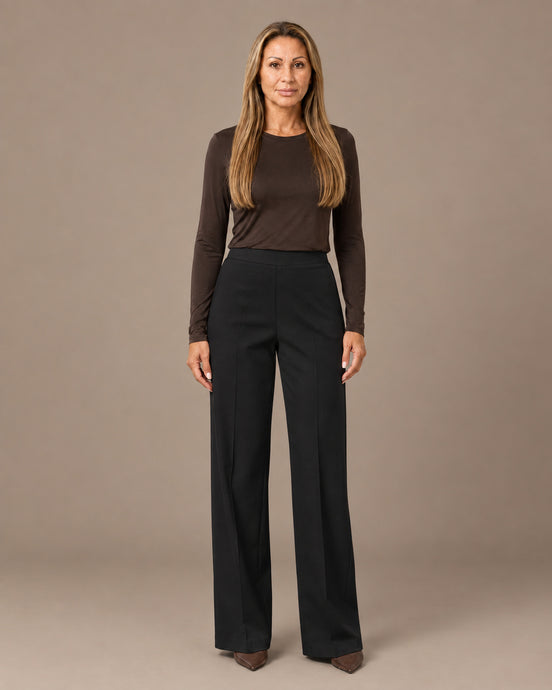 Maryley Abbigliamento Pantalone palazzo in punto Milano 