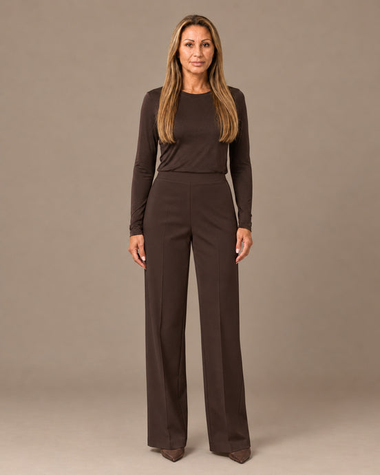 Maryley Abbigliamento Pantalone palazzo in punto Milano 