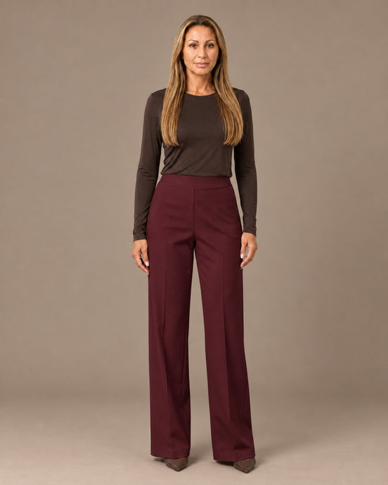 Maryley Abbigliamento Pantalone palazzo in punto Milano 
