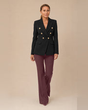 Pantalone flare Maryley Burgundy