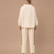 Maryley Abbigliamento Blusa color block in punto Milano 
