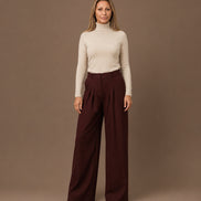 Maryley Abbigliamento Dolcevita basic a manica lunga 