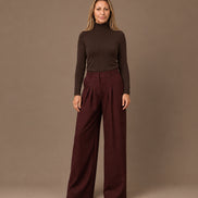 Maryley Abbigliamento Dolcevita basic a manica lunga 