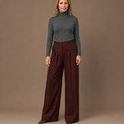 Maryley Abbigliamento Dolcevita basic a manica lunga 