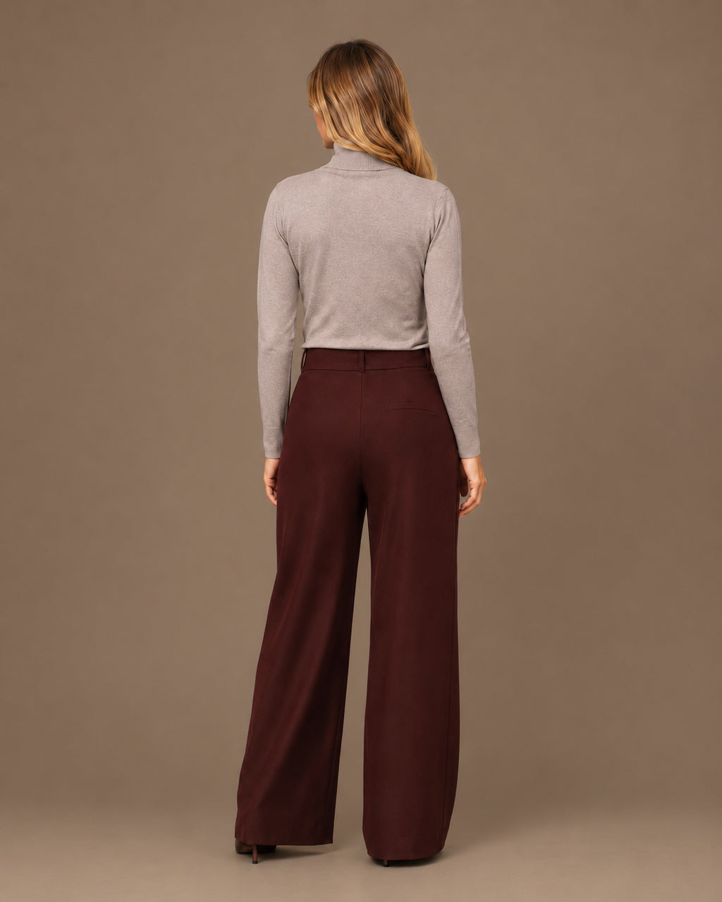 Maryley Abbigliamento Dolcevita basic a manica lunga 