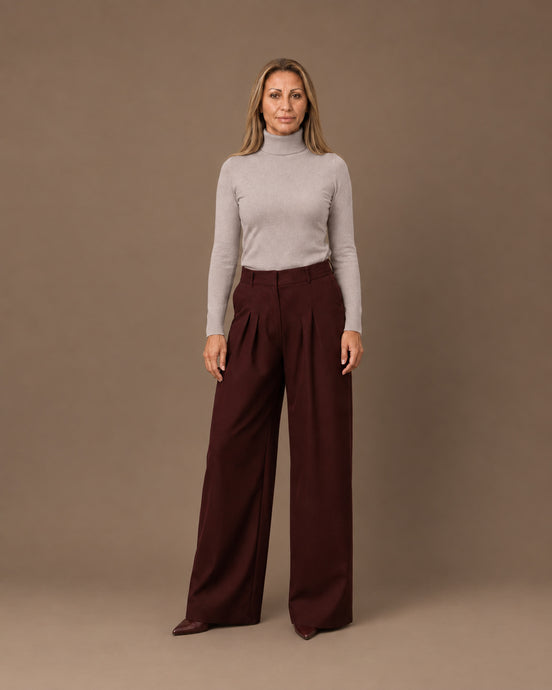 Maryley Abbigliamento Dolcevita basic a manica lunga 