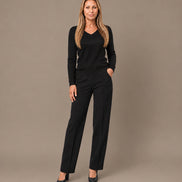Maryley Abbigliamento Cardigan basic a manica lunga con scollo a V 