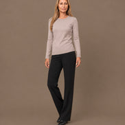 Maryley Abbigliamento Maglia basic a manica lunga con girocollo 