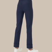 Ragno Abbigliamento Pantaloni slim straight con risvolto 