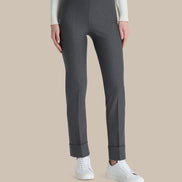 Ragno Abbigliamento Pantaloni slim straight con risvolto 
