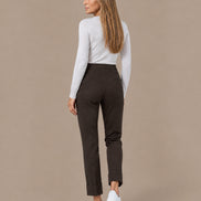 Ragno Abbigliamento Pantaloni slim straight con risvolto 