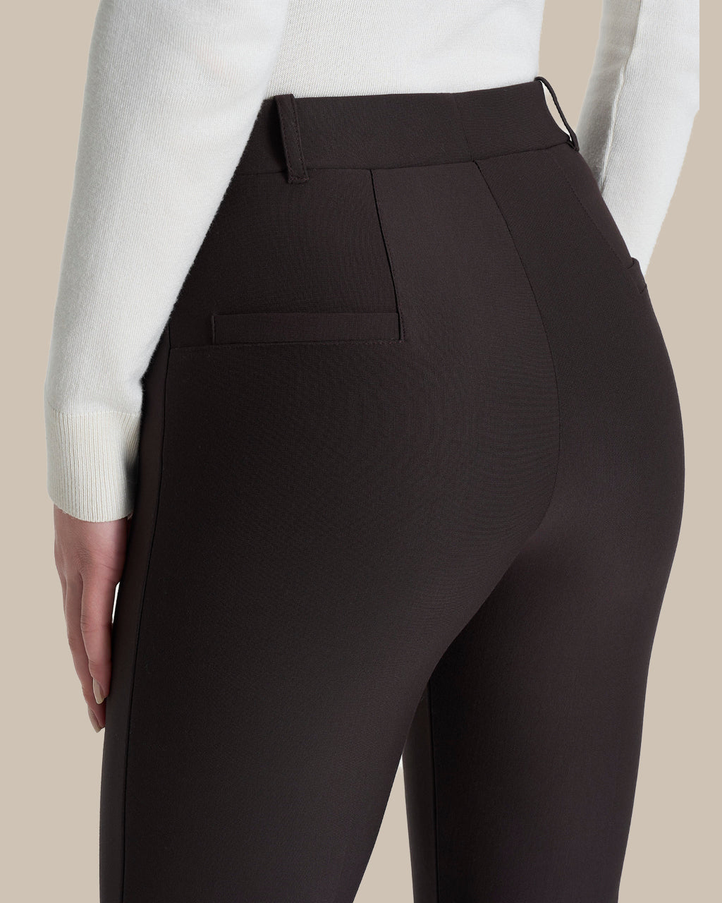 Ragno Abbigliamento Pantaloni slim straight con risvolto 