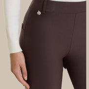 Ragno Abbigliamento Pantaloni slim straight con risvolto 