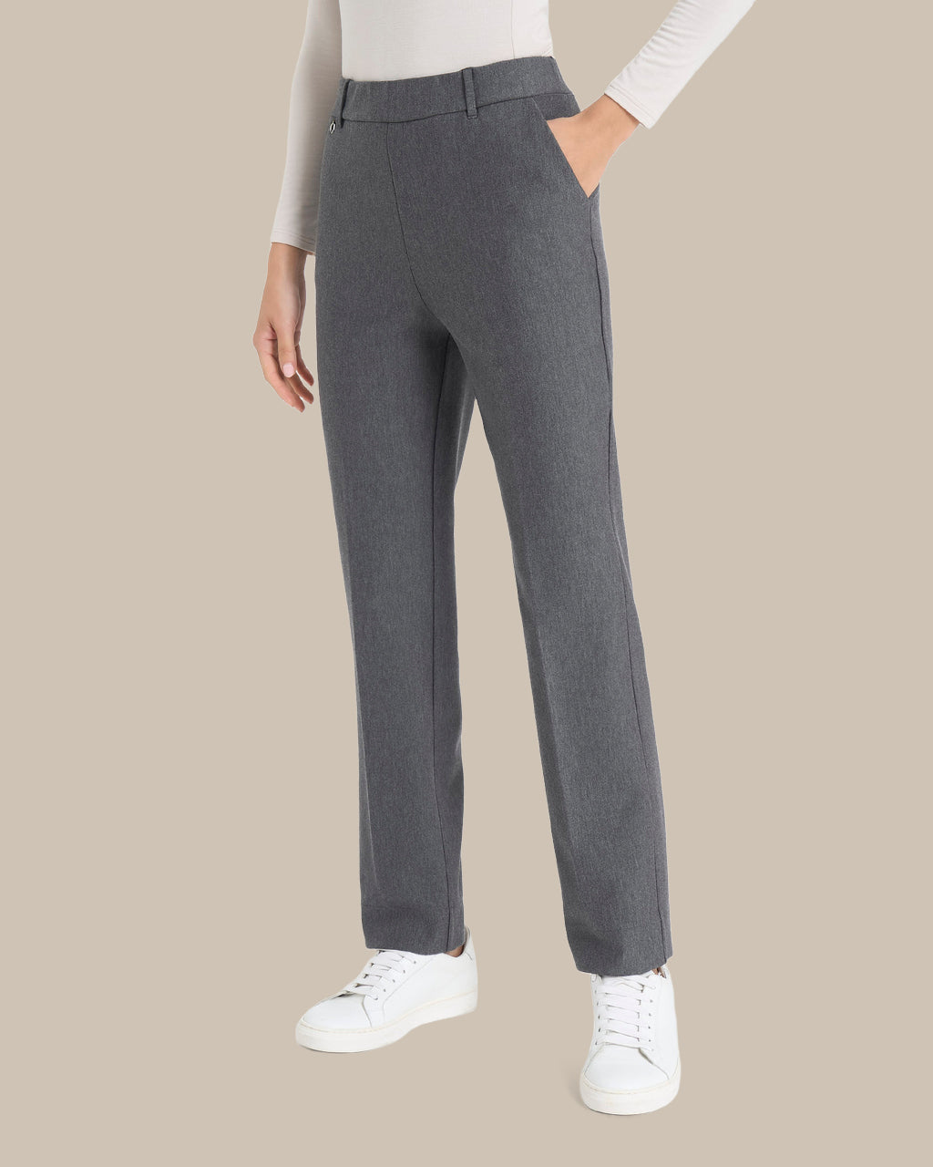 Ragno Abbigliamento Pantaloni straight in tessuto Compact 