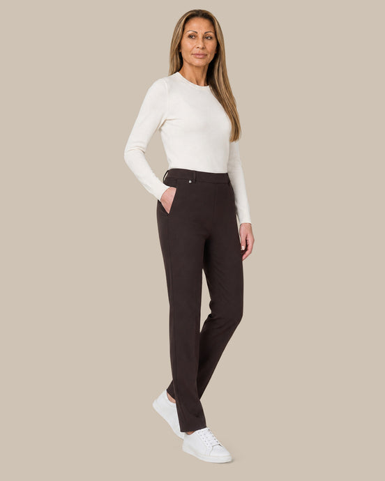 Ragno Abbigliamento Pantaloni straight in tessuto Compact 