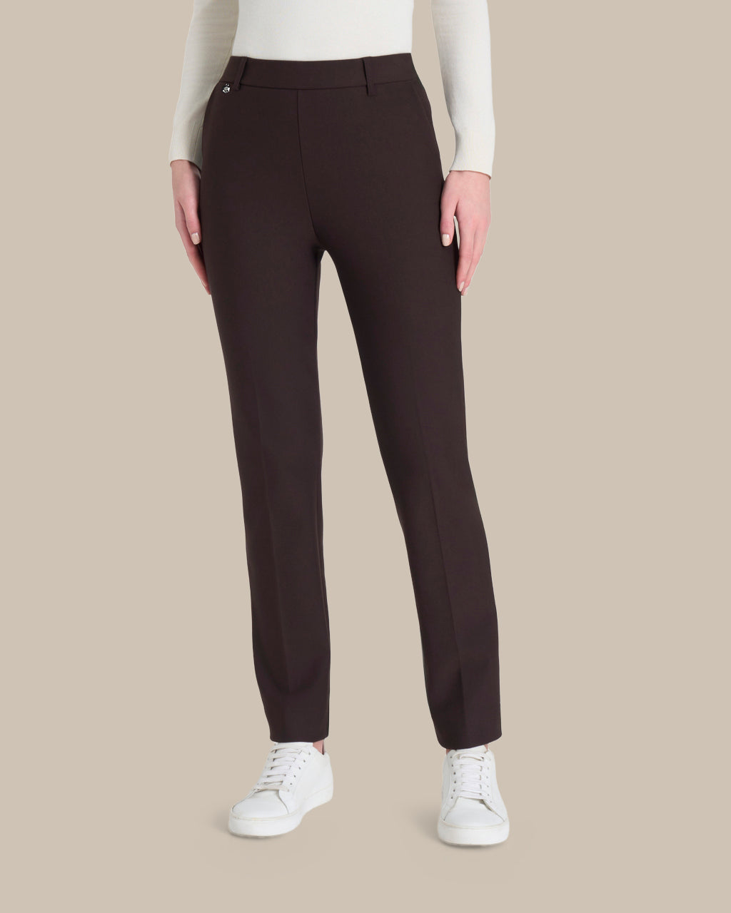 Ragno Abbigliamento Pantaloni straight in tessuto Compact 