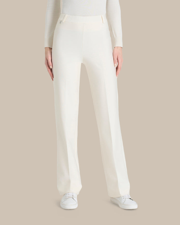 Ragno Abbigliamento Pantaloni wide in tessuto Compact 