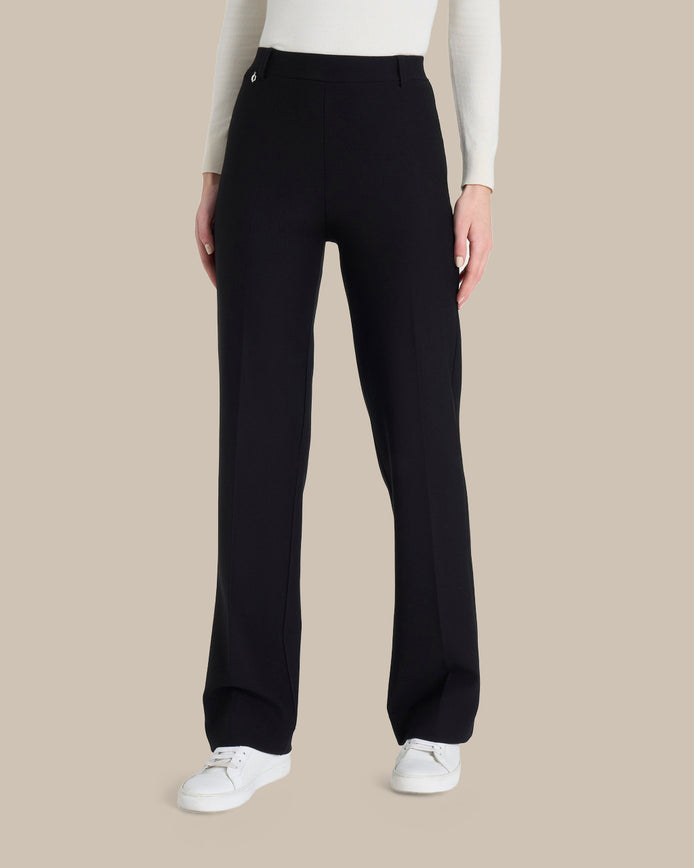 Ragno Abbigliamento Pantaloni wide in tessuto Compact 