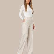 Ragno Abbigliamento Pantaloni wide in tessuto Compact 