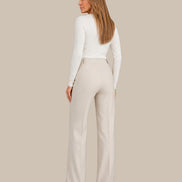 Ragno Abbigliamento Pantaloni wide in tessuto Compact 