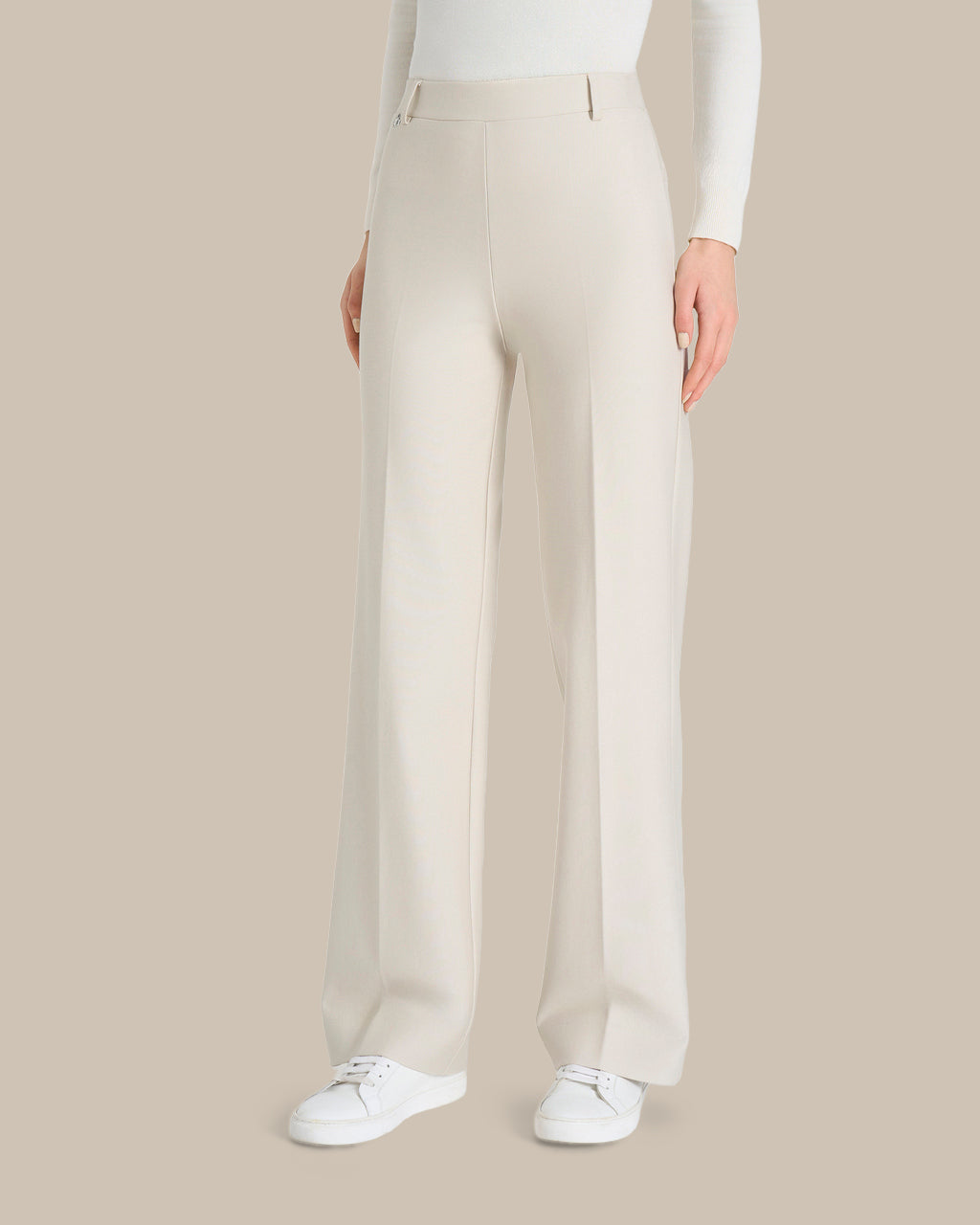 Ragno Abbigliamento Pantaloni wide in tessuto Compact 