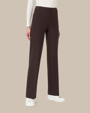 Pantaloni wide in tessuto Compact Ragno Chocolate torte