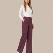 Ragno Abbigliamento Pantaloni wide in tessuto Compact 