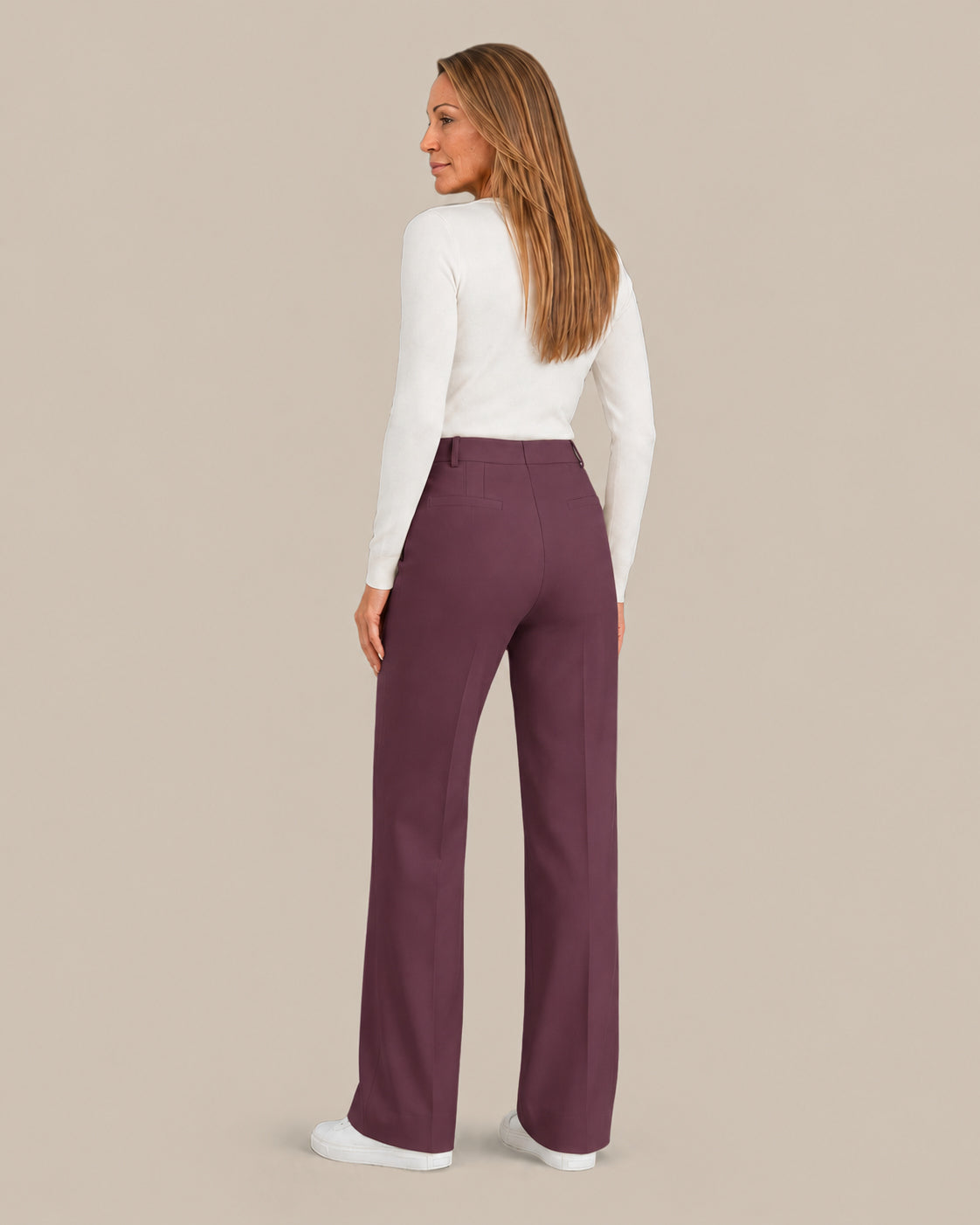 Ragno Abbigliamento Pantaloni wide in tessuto Compact 