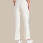 Ragno Abbigliamento Pantaloni cropped flare in tessuto Compact 