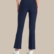 Ragno Abbigliamento Pantaloni cropped flare in tessuto Compact 