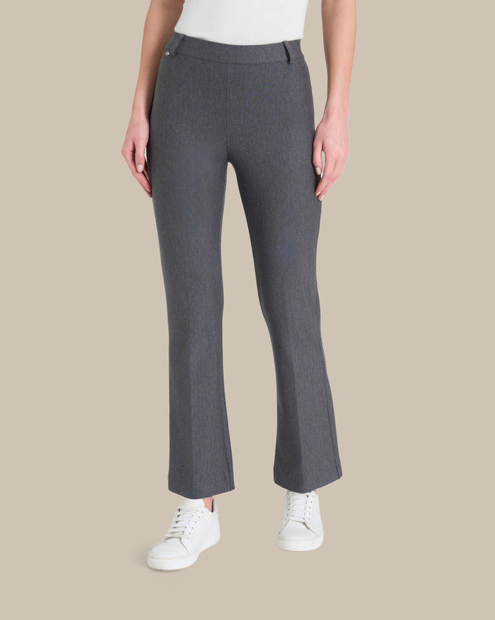 Ragno Abbigliamento Pantaloni cropped flare in tessuto Compact 