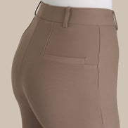 Ragno Abbigliamento Pantaloni cropped flare in tessuto Compact 