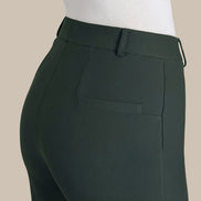 Ragno Abbigliamento Pantaloni cropped flare in tessuto Compact 