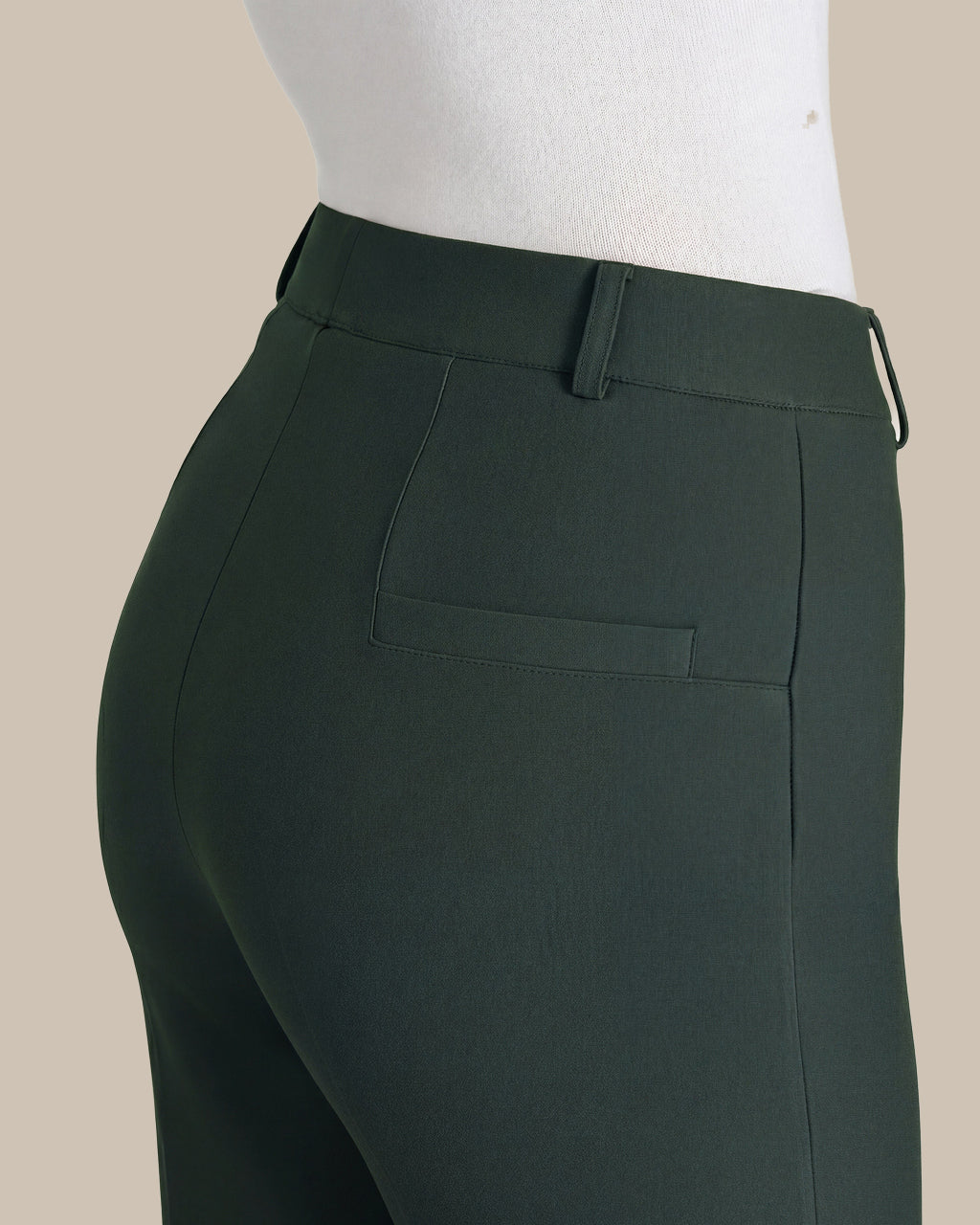 Ragno Abbigliamento Pantaloni cropped flare in tessuto Compact 