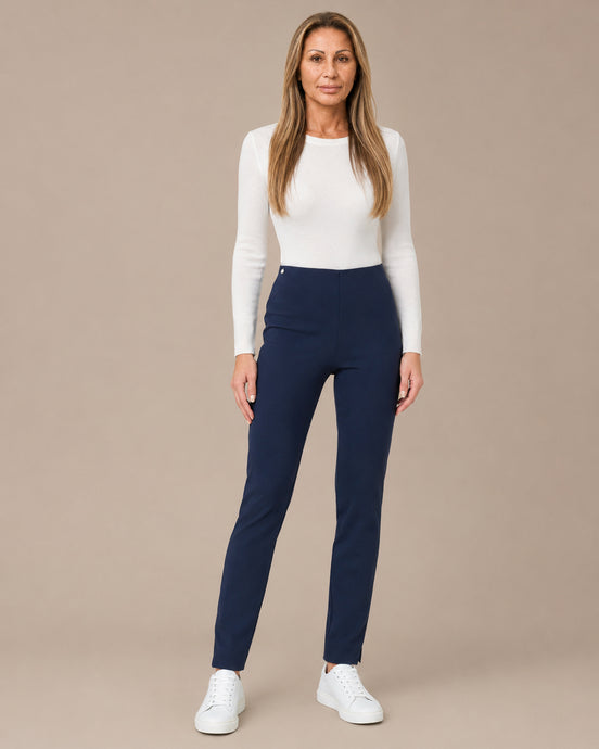 Ragno Abbigliamento Pantaloni a sigaretta con spacchetto 