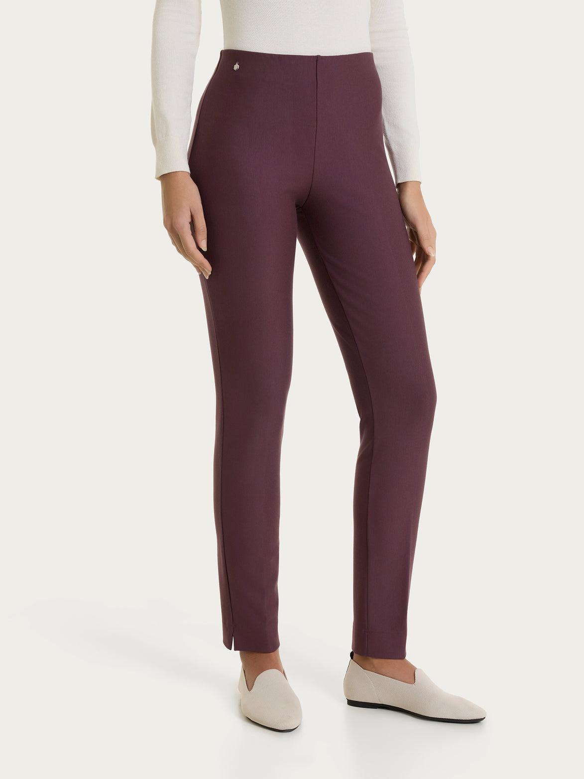 Ragno Abbigliamento Pantaloni a sigaretta con spacchetto 